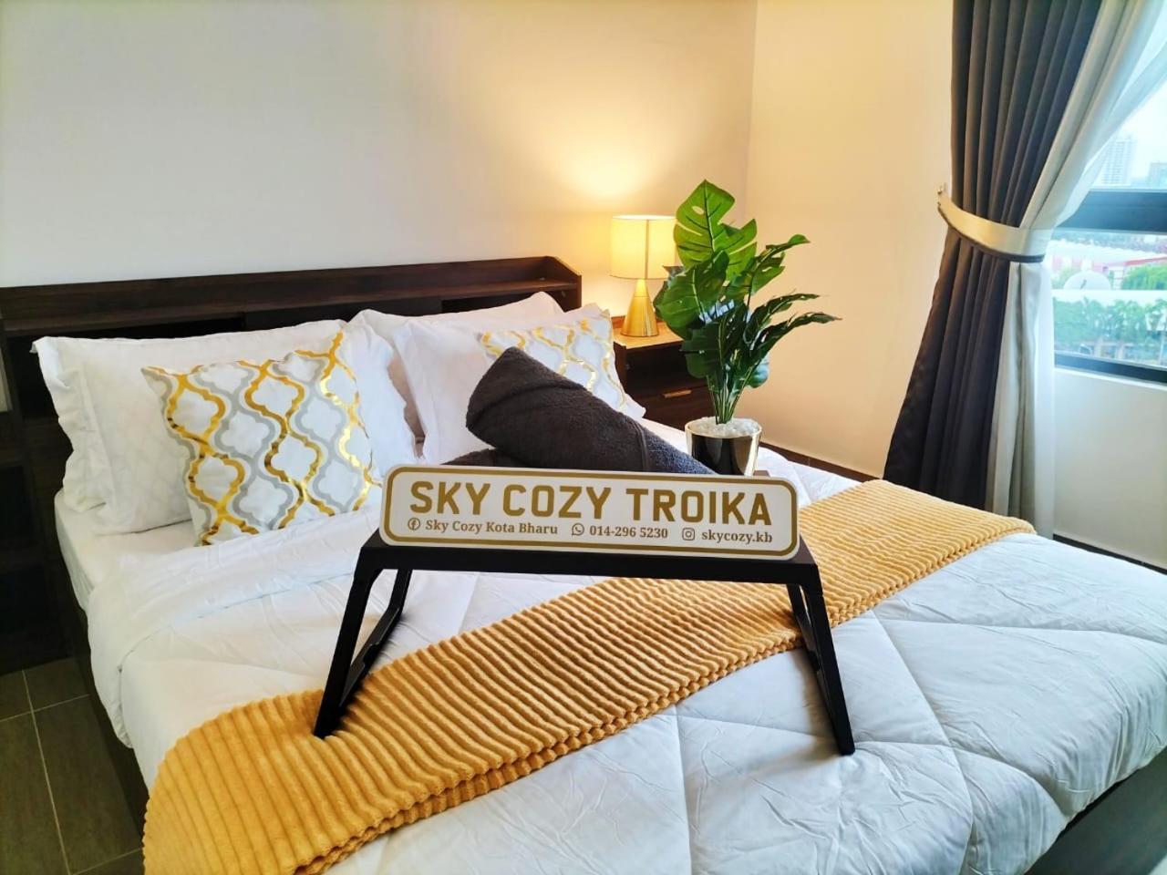 Sky Cozy Troika Residence, 1 Bedroom 4-6 Pax, 2 Bedrooms 6-8 Pax, Pool Vew, Sky & City View, Free Parking, Pool, Unlimited Wifi & Netflix Кота Бару Екстериор снимка