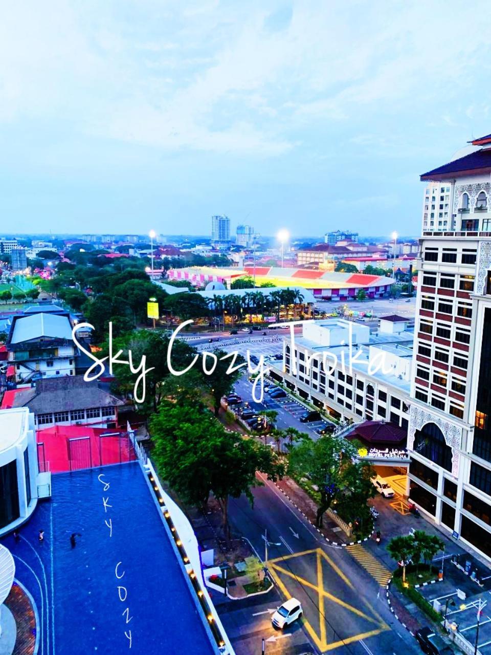 Sky Cozy Troika Residence, 1 Bedroom 4-6 Pax, 2 Bedrooms 6-8 Pax, Pool Vew, Sky & City View, Free Parking, Pool, Unlimited Wifi & Netflix Кота Бару Екстериор снимка